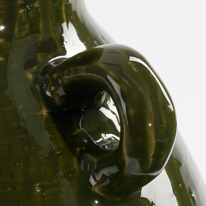 Mica Decorations Elena Vaas - H34 x Ø26 cm - Keramiek - Groen