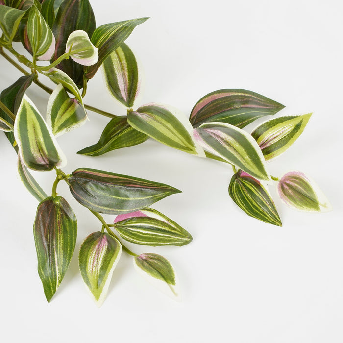 Mica Decorations Tradescantia Kunst Hangplant - H54 cm - Groen