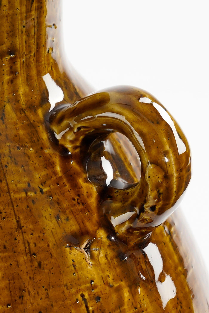 Mica Decorations Elena Vaas - H34 x Ø26 cm - Keramiek - Bruin