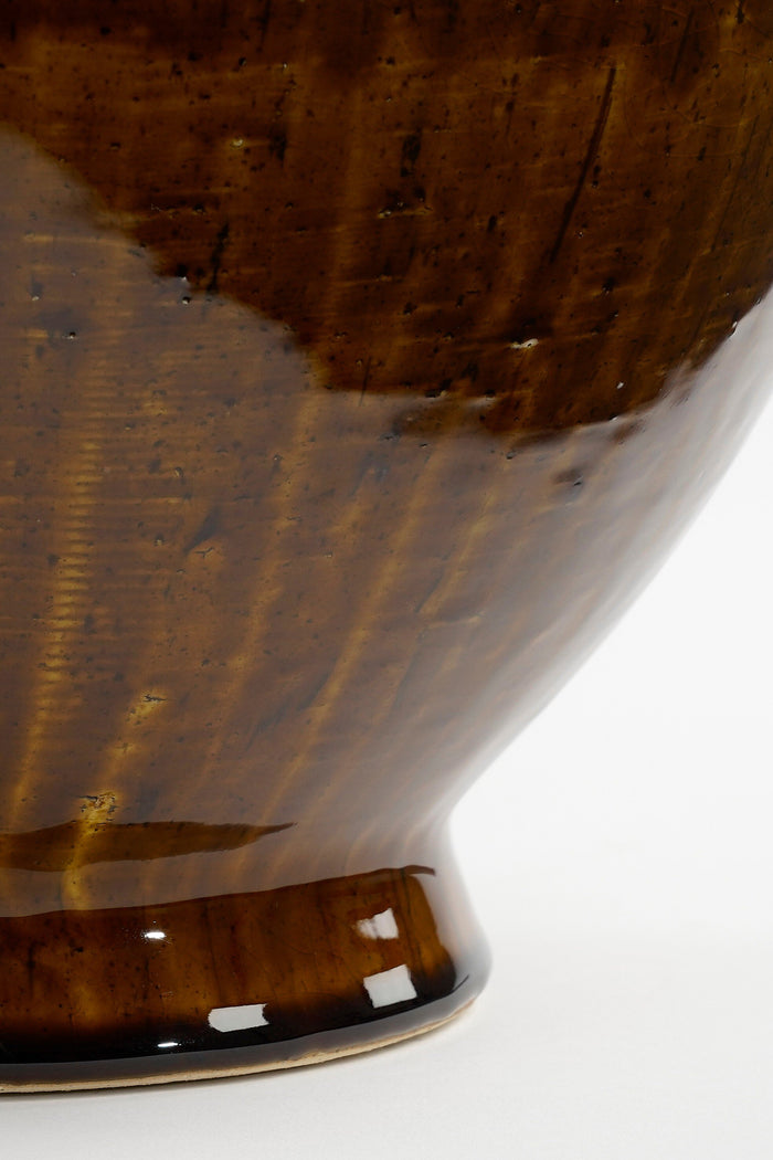 Mica Decorations Elena Vaas - H34 x Ø26 cm - Keramiek - Bruin