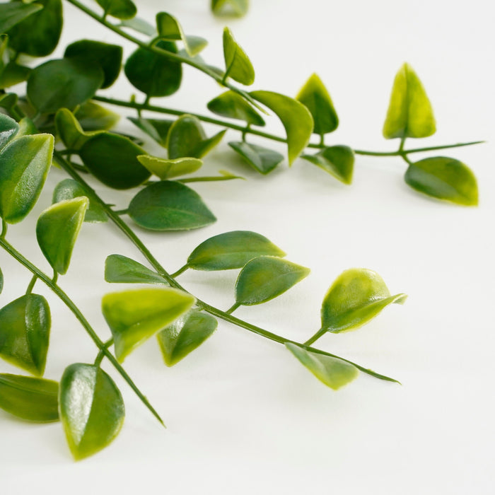 Mica Decorations Ficus Kunst Hangplant in Pot - H46 x Ø20 cm - Groen