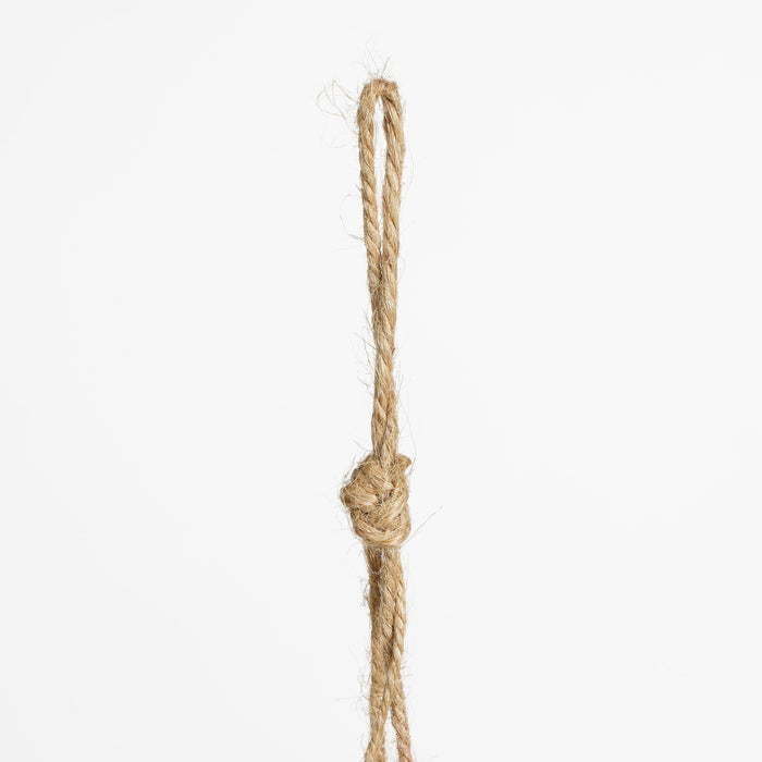 Mica Decorations Ficus Kunst Hangplant in Pot - H46 x Ø20 cm - Groen