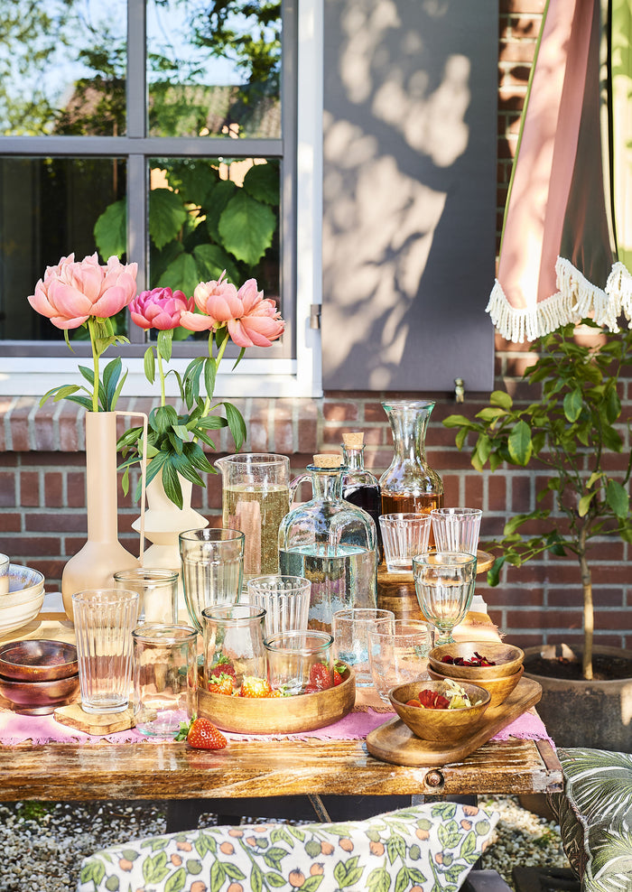 Mica Decorations Tomar Schaal - Ø20 cm - 100% FSC - Lichtbruin