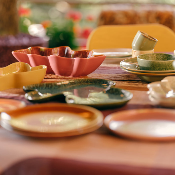 HKliving Shell Serveerbord - Teal