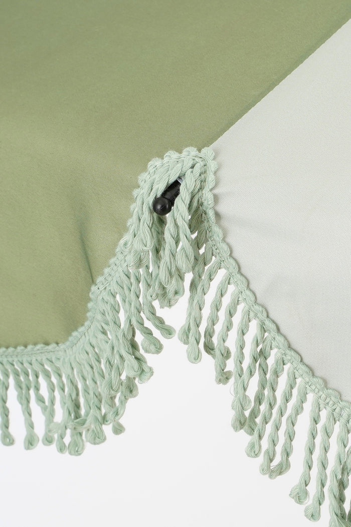 In The Mood Collection Rissy Parasol - H238 x Ø220 cm - Lichtgroen