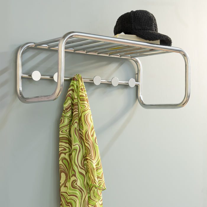Spinder Design kapstok Retro Kapstok - Groovy Chrome - 6 haken