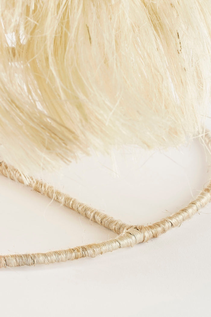 House of Seasons Kerstdecoratie Boom - H44 x Ø25 cm - Jute - Beige