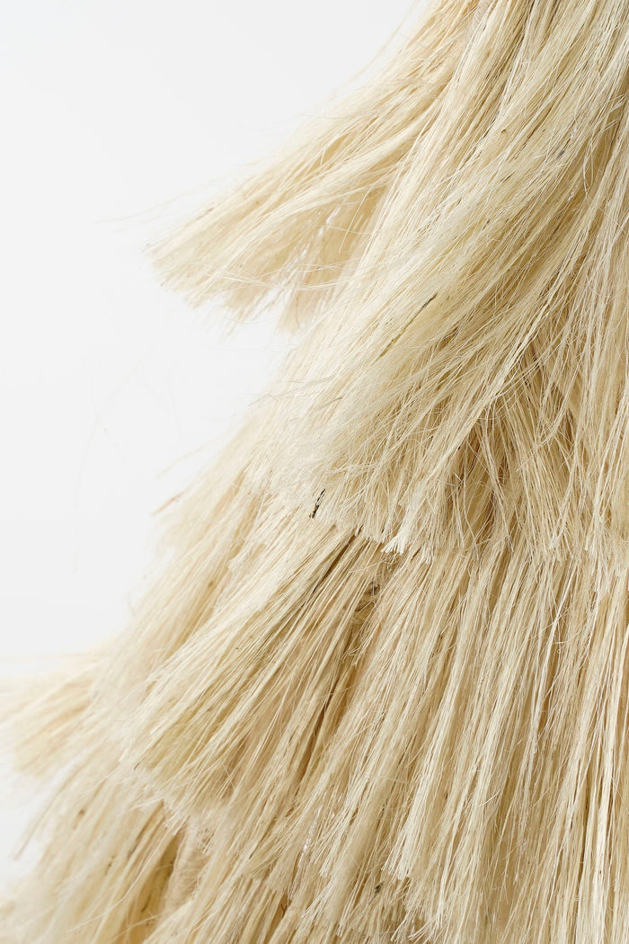 House of Seasons Kerstdecoratie Boom - H44 x Ø25 cm - Jute - Beige