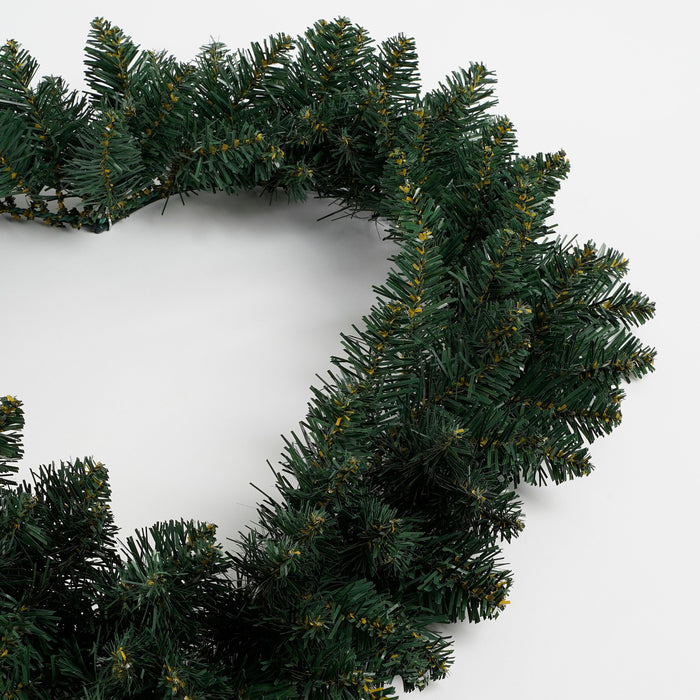 Black Box Trees Kerstkrans Hart - Ø60 cm - Groen