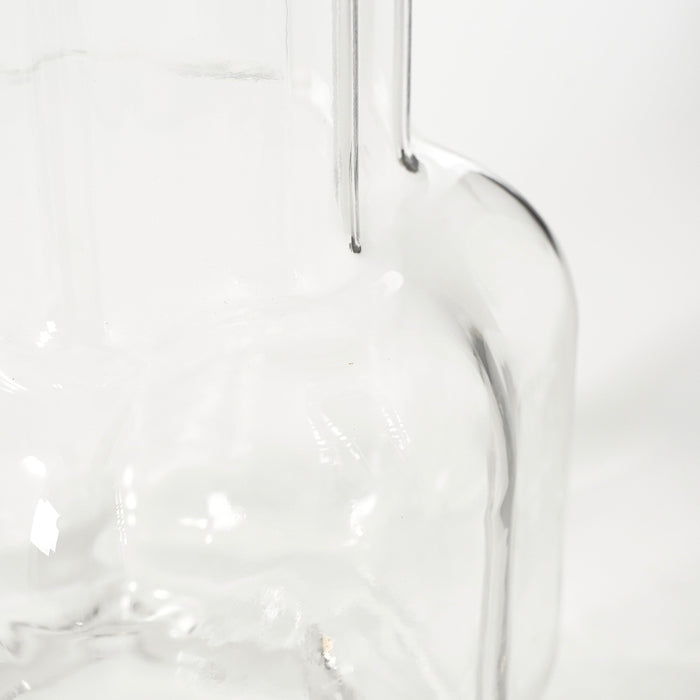 Mica Decorations Missouri Vaas - L25 - Ø14,5 cm - Glas - Transparant