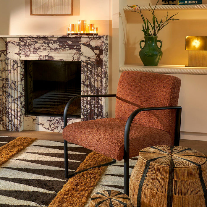 Mica Decorations Kratos Kaarshouder - L36 x B11,5 x H17,5 cm - Goud