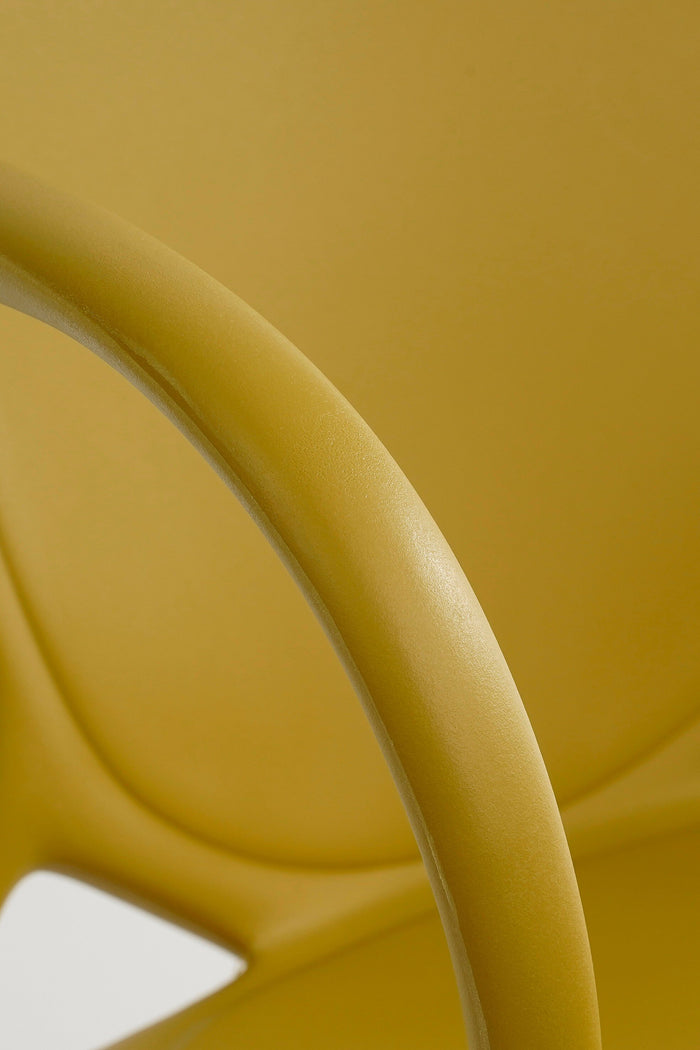 Mica Decorations Nebraska Tuinstoel - Polypropyleen - Oker