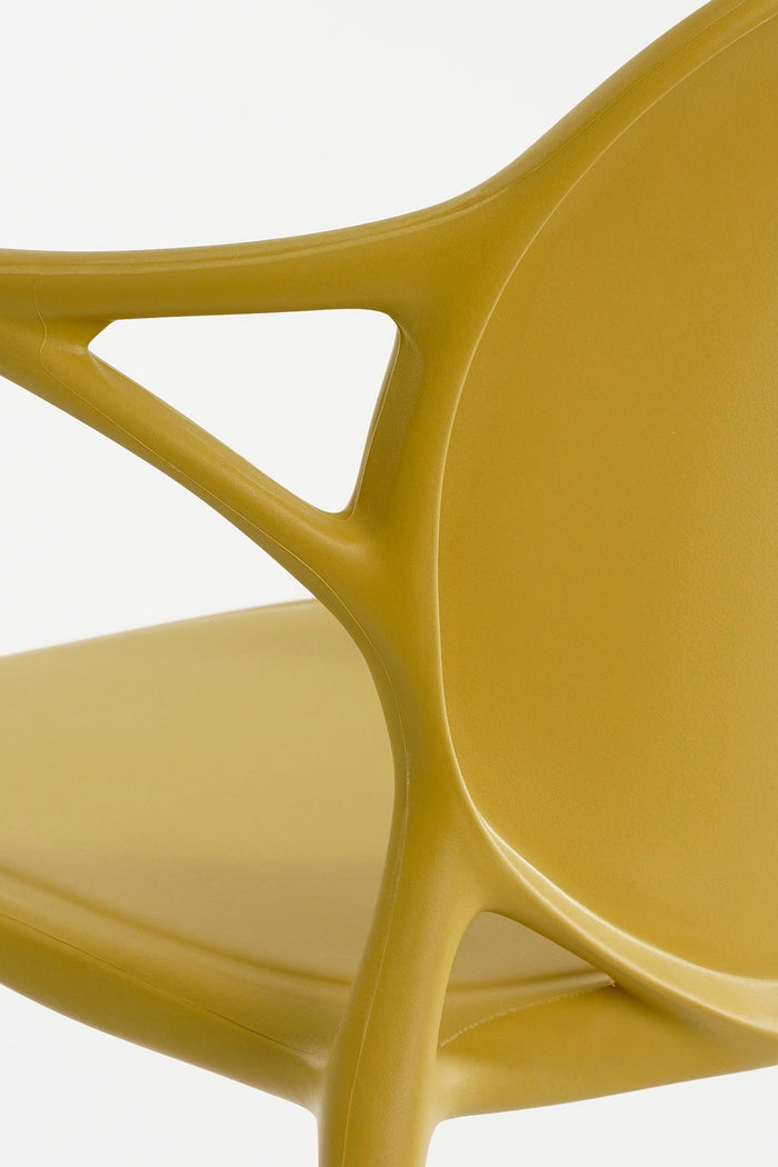 Mica Decorations Nebraska Tuinstoel - Polypropyleen - Oker