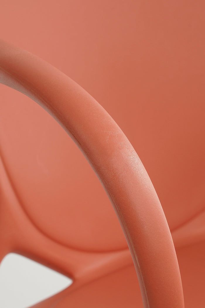 Mica Decorations Nebraska Tuinstoel - Polypropyleen - Zalm