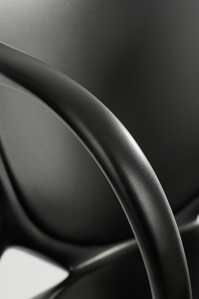 Mica Decorations Nebraska Tuinstoel - Polypropyleen - zwart