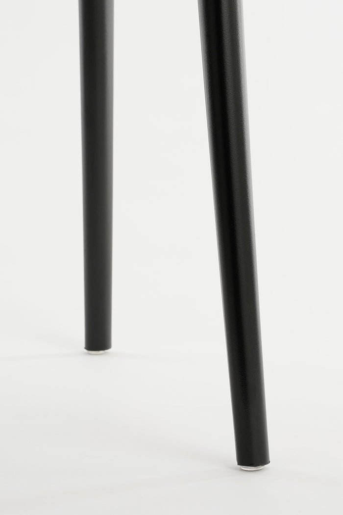 Mica Decorations Nebraska Tuinstoel - Polypropyleen - zwart