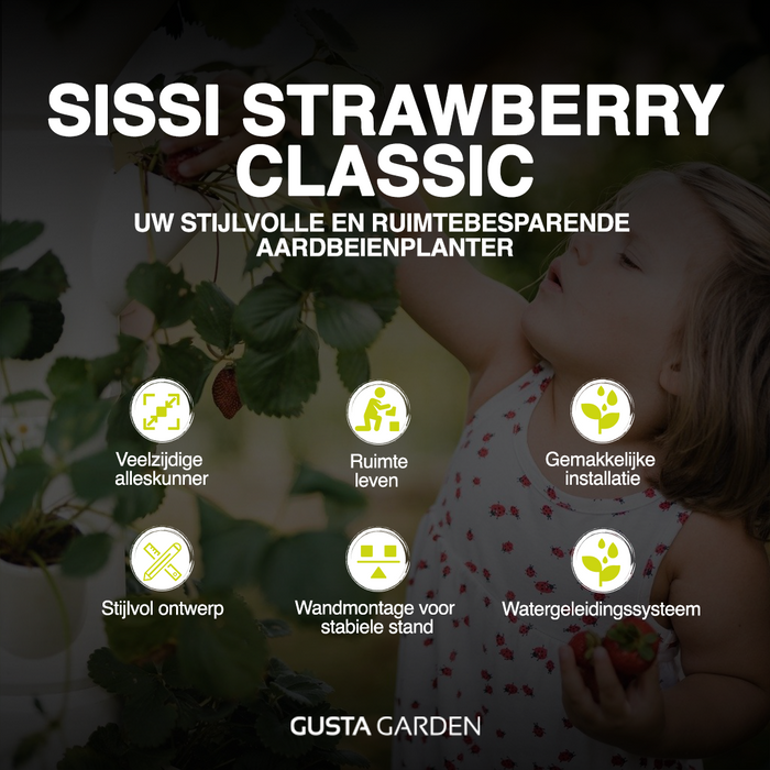 Gusta Garden - Sissi Strawberry - Aardbeienplanttoren - 4 niveaus