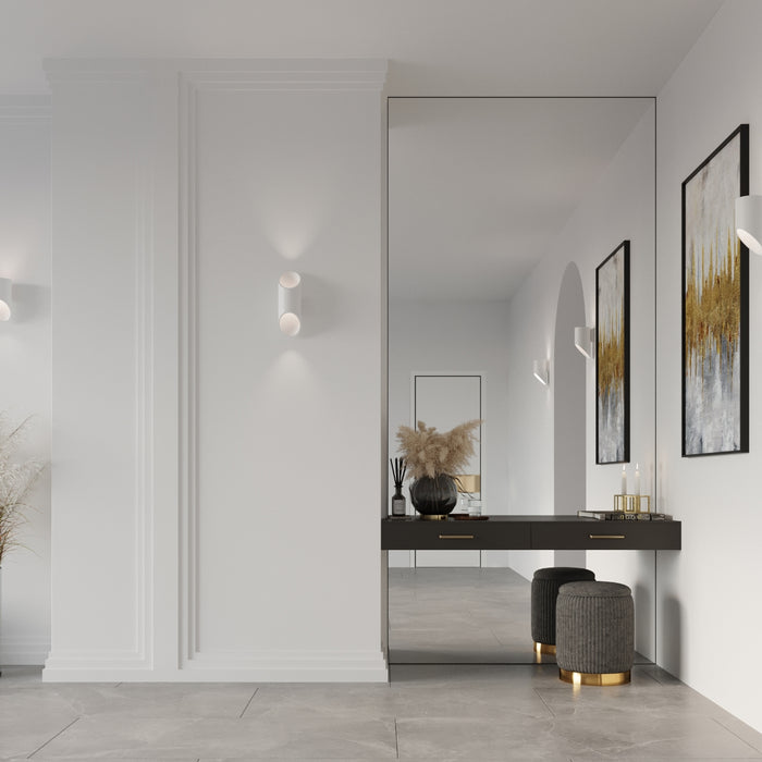 Sollux Wandlamp Penne H 20 cm wit