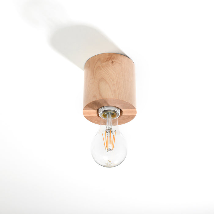 Sollux Plafondlamp Salgado hout