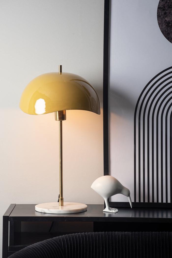 Leitmotiv - Table Lamp Waved Dome