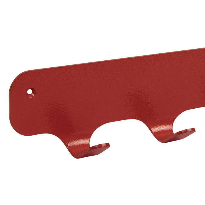 Gorillz Rounded Four - Wandkapstok - 40x6x7,8cm - Rood