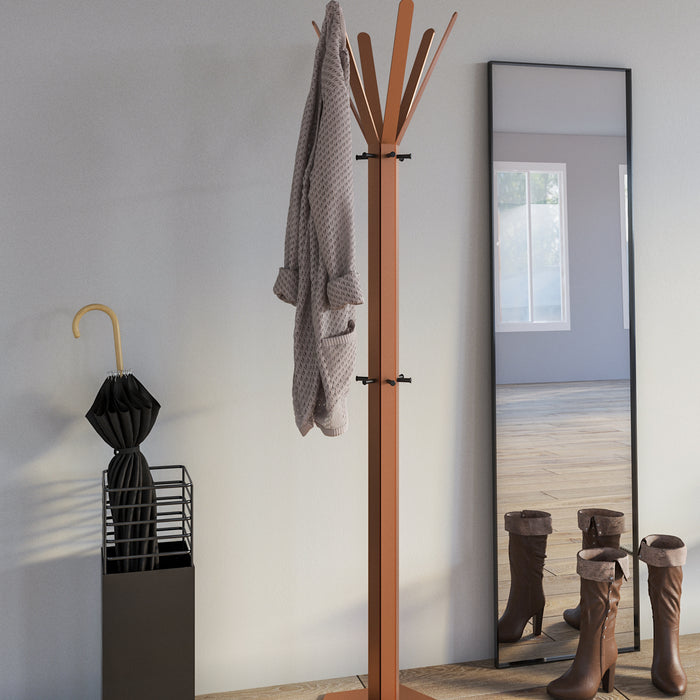 Gorillz Stack - Kapstok Staand - Industrieel Design - Koperbruin