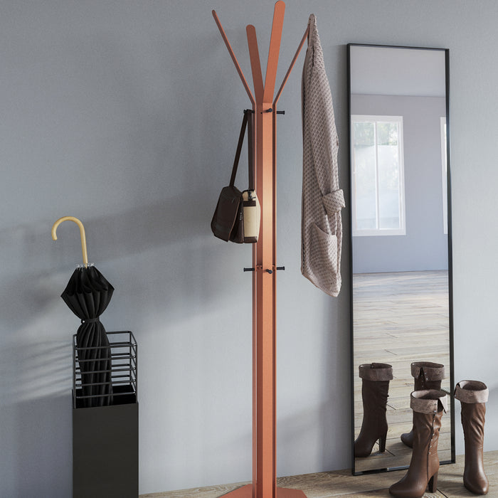 Gorillz Stack - Kapstok Staand - Industrieel Design - Koperbruin