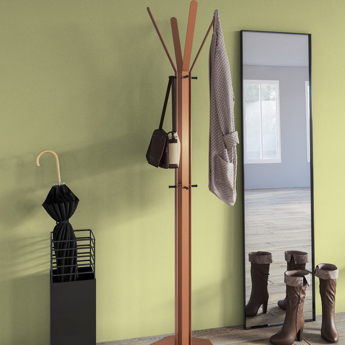 Gorillz Stack - Kapstok Staand - Industrieel Design - Koperbruin