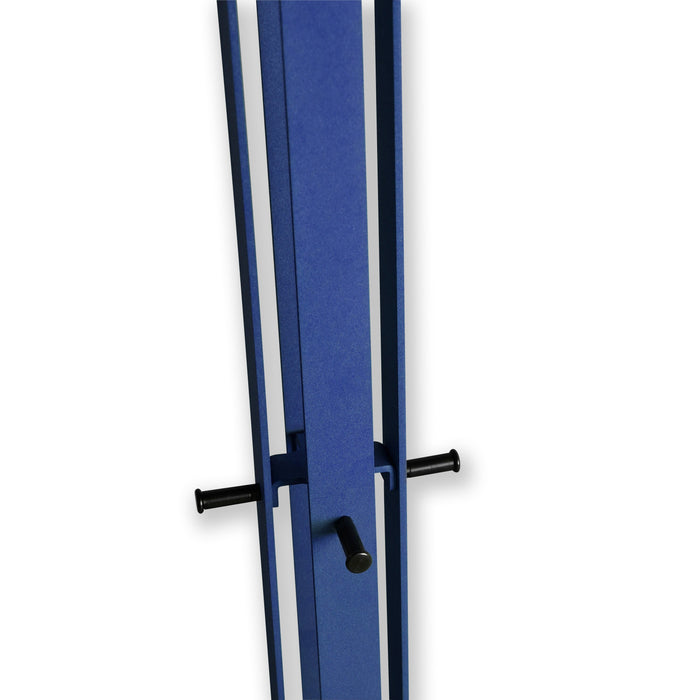 Gorillz Stack Industriële Kapstok Staand 12 Kapstokhaken- Blauw