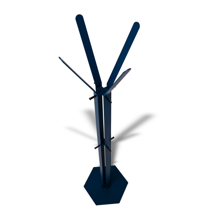 Gorillz Stack Industriële Kapstok Staand 12 Kapstokhaken- Blauw