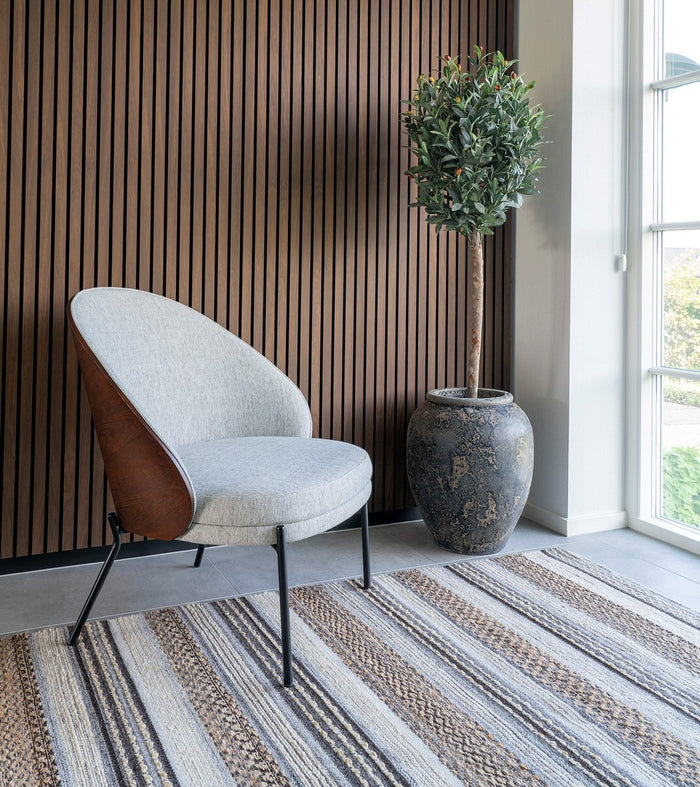 House Nordic Morena 160 x 230 cm Vloerkleed Naturel | Grijs