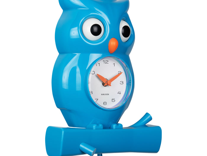 Karlsson - Wall Clock Owl Pendulum