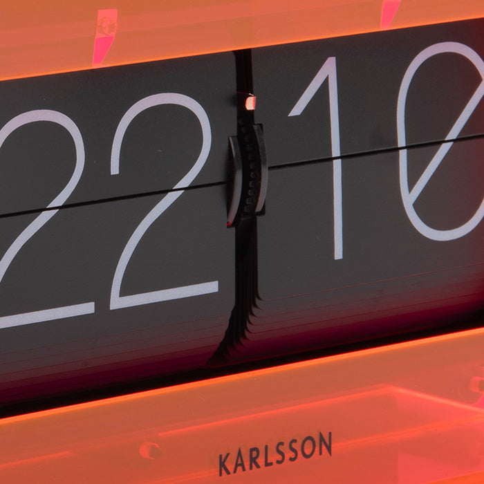 Karlsson - Table clock Boxed Flip