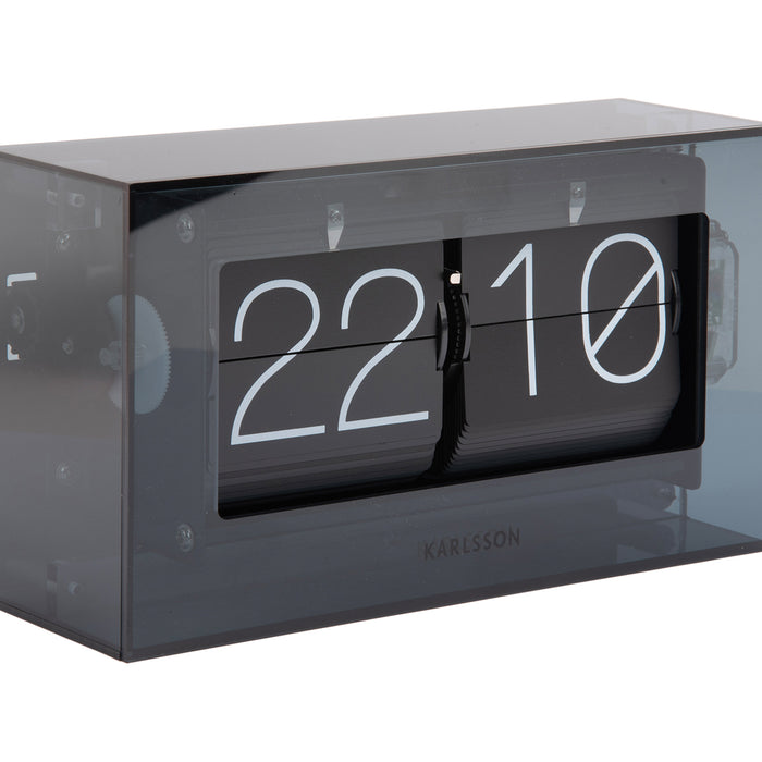 Karlsson - Table clock Boxed Flip