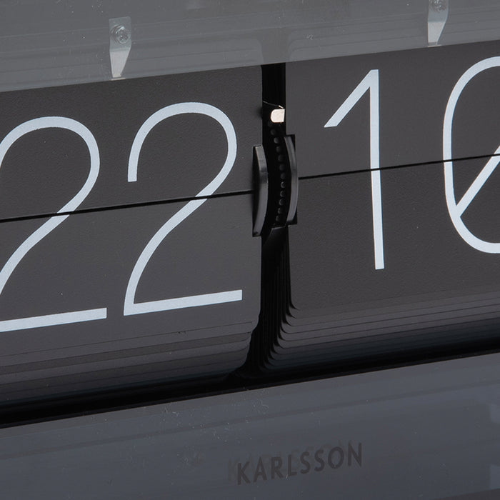 Karlsson - Table clock Boxed Flip