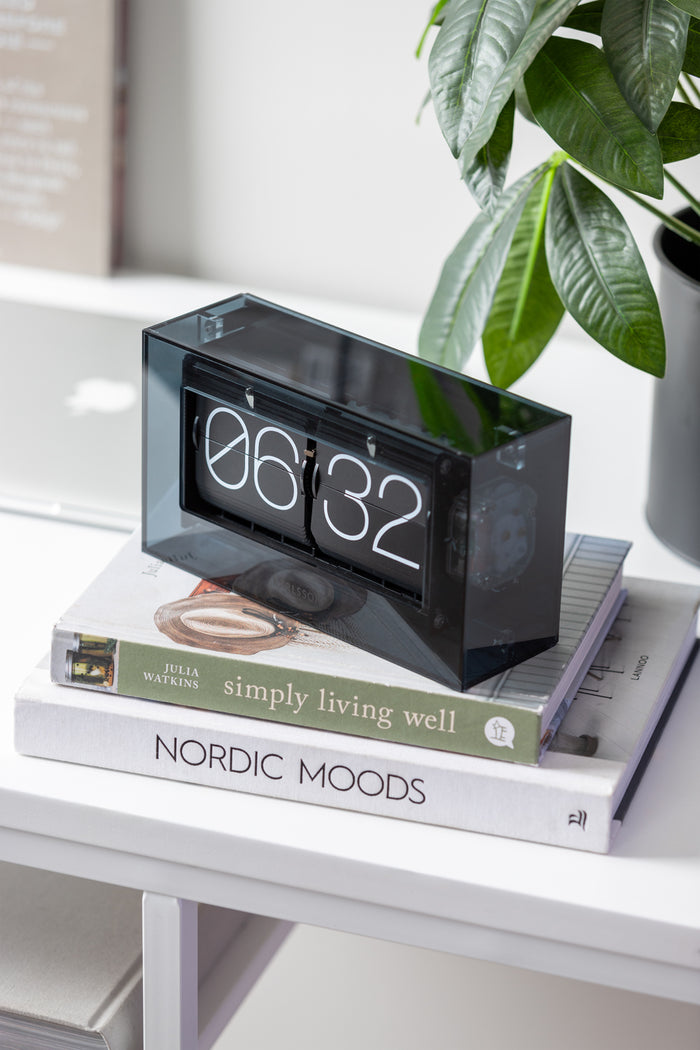 Karlsson - Table clock Boxed Flip