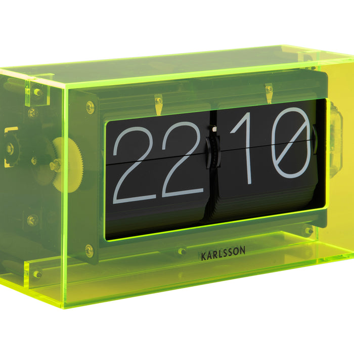 Karlsson - Table clock Boxed Flip