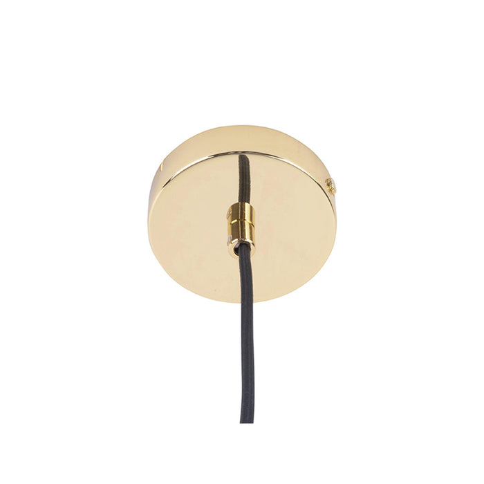 Leitmotiv - Hanglamp Drup - Goud Schaduw - Large - 35,5x26cm