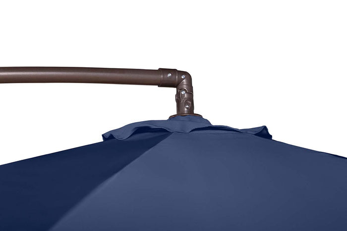 Feel Furniture - Toscano - Banana parasol - Marine Blauw