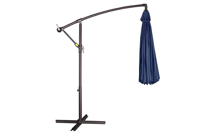 Feel Furniture - Toscano - Banana parasol - Marine Blauw