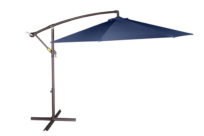 Feel Furniture - Toscano - Banana parasol - Marine Blauw