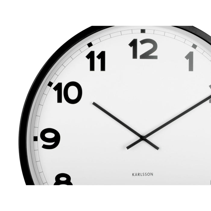 Karlsson - Wall clock New Classic large white