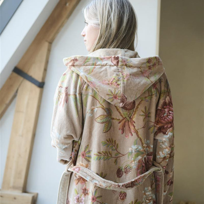 Pip Studio Secret Garden Badjas - Khaki - L