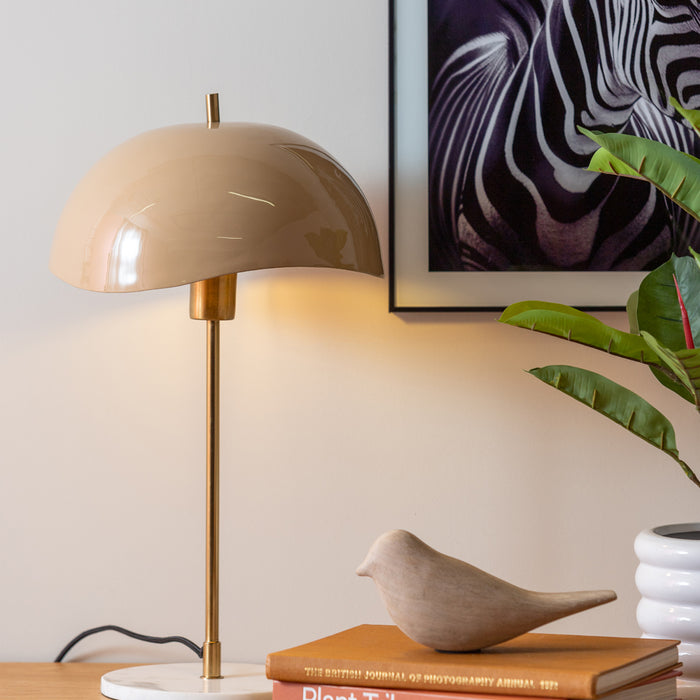 Leitmotiv - Table Lamp Waved Dome
