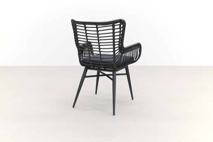 VDG Jasmine dining tuinstoel - black