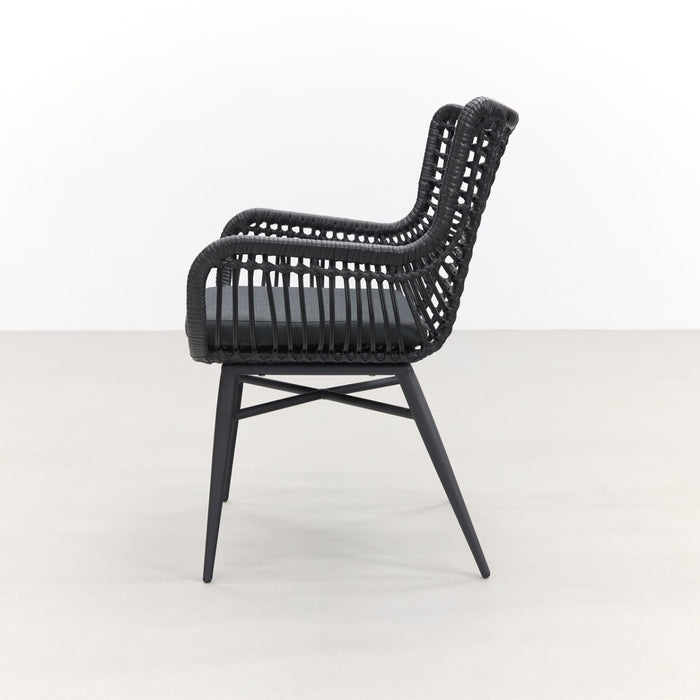 VDG Jasmine dining tuinstoel - black