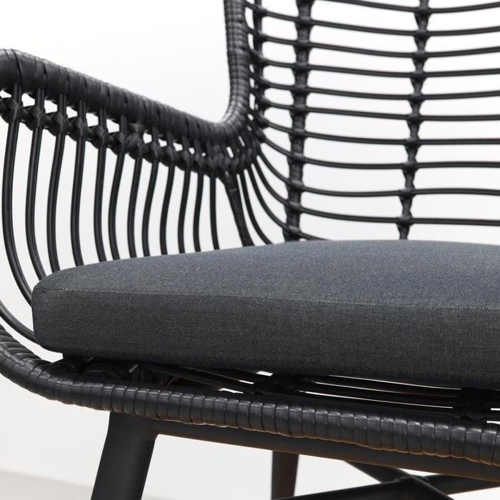 VDG Jasmine dining tuinstoel - black