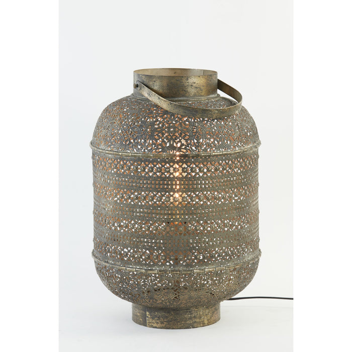 Light & Living Tafellamp Udupi - Bruin - Ø31cm