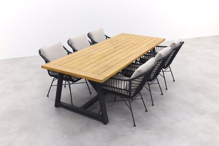 GI Margriet black |Noah tuinset -7-delig