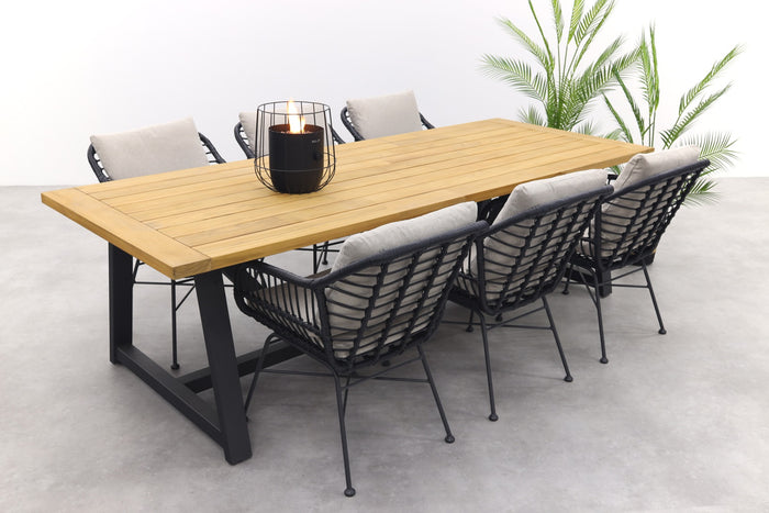 GI Margriet black |Noah tuinset -7-delig